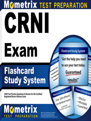 cover image of CRNI Exam Flashcard Study System